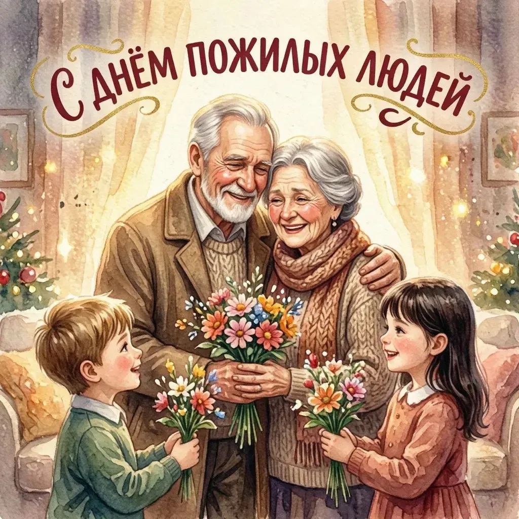 🎉 1 октября — День пожилого человека!