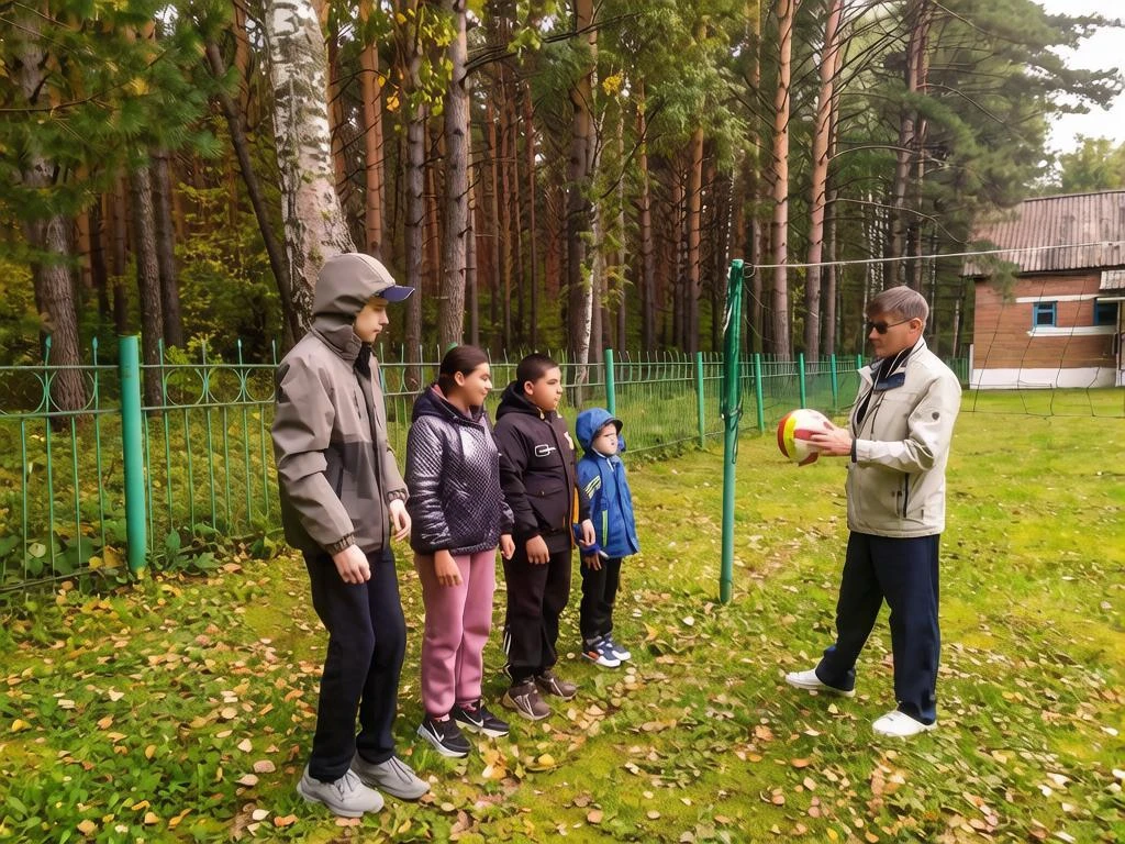 🏐 Настоящий спортивный праздник на свежем воздухе!