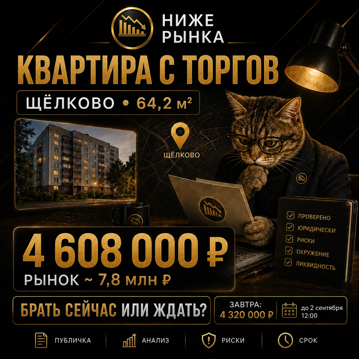 🏠 ДОМАШНЕЕ ЗАДАНИЕ НА 1 СЕНТЯБРЯ: КВАРТИРА ЗА 4,6 МЛН ₽