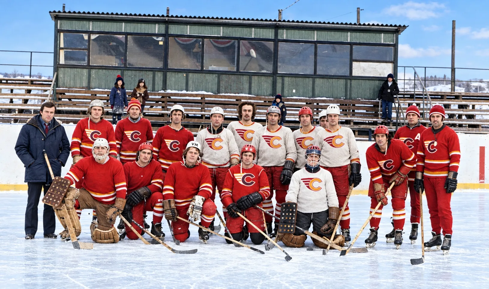 🏒 Хоккейный корт «Юность» на улице Парковой. 1980 год