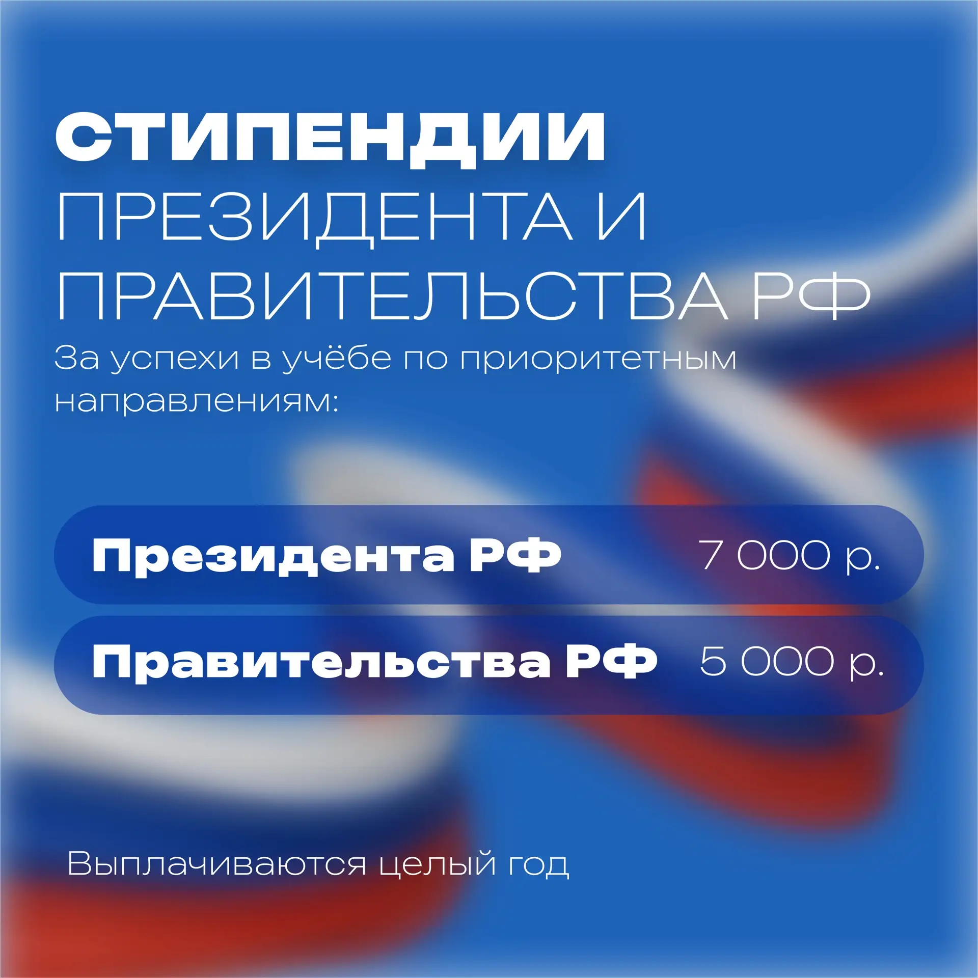 Учись, побеждай и получай именные стипендии 🏆💼  Помимо академической и социальной, в СтГАУ действует