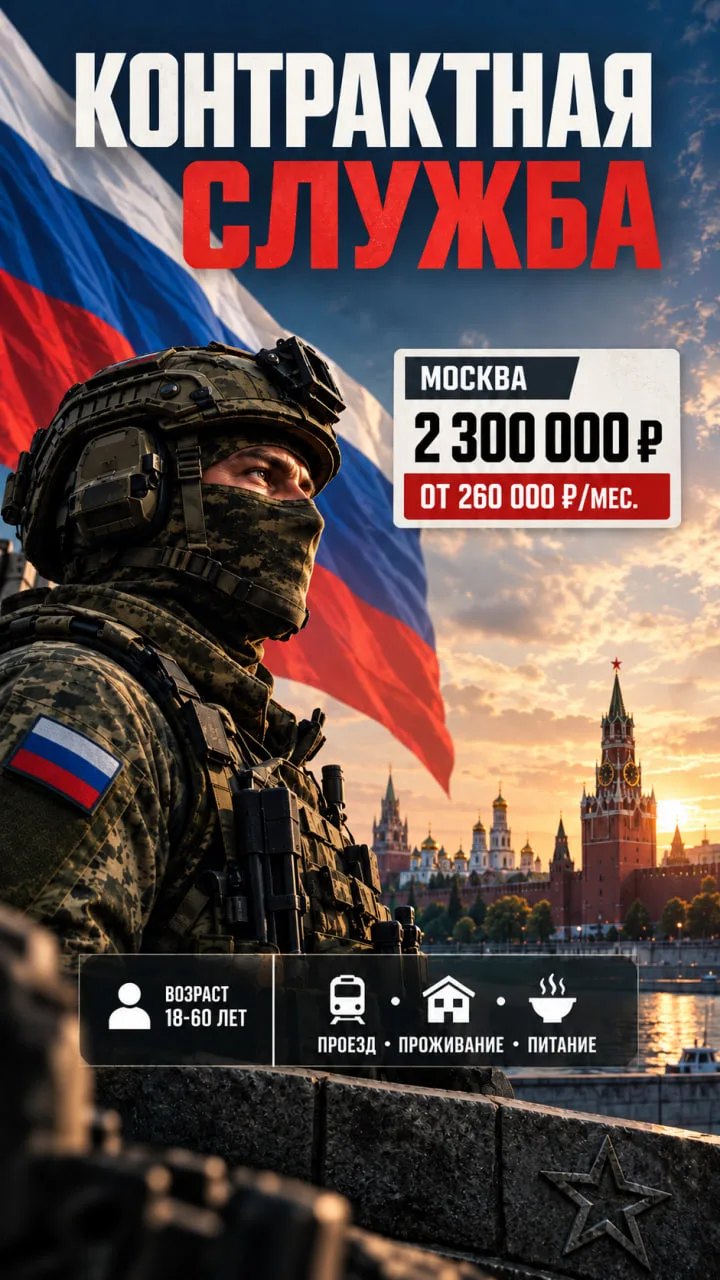 Отбор на военную службу по контракту в МО РФ