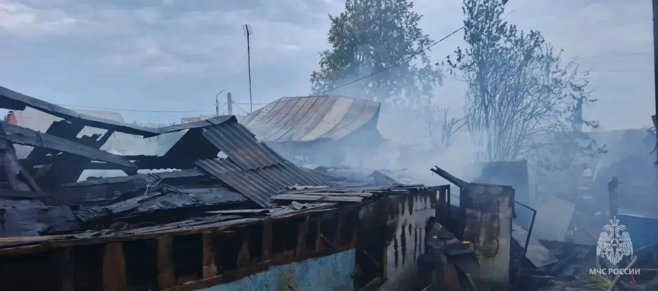 💥 В Башкирии во время пожара прогремел мощный взрыв