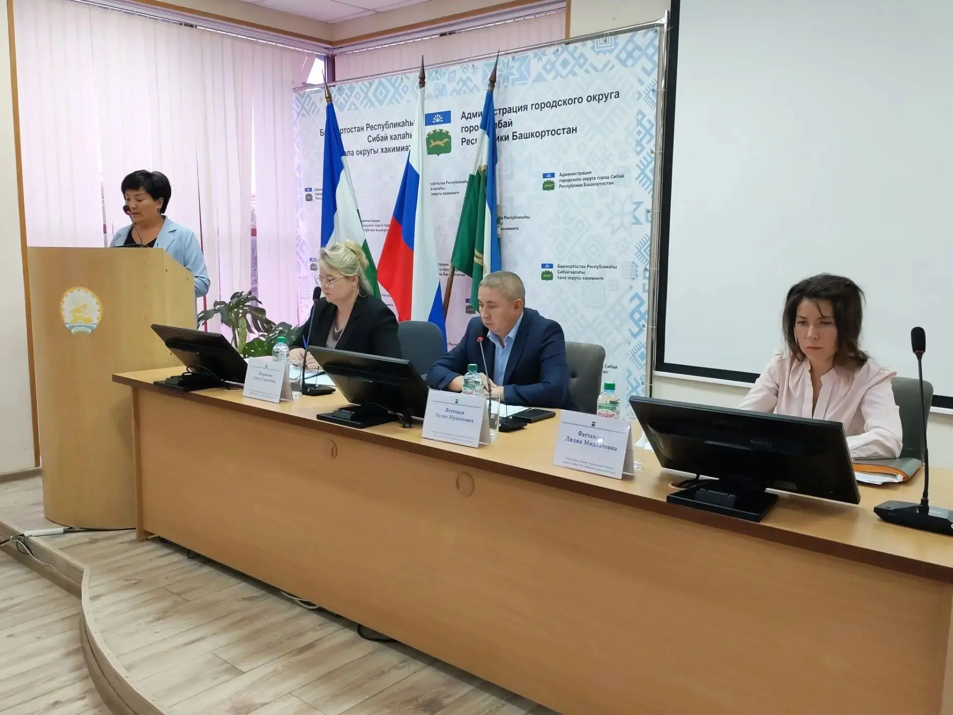 Сегодня состоялось 23-ое заседание Совета городского округа город Сибай. Народные избра...