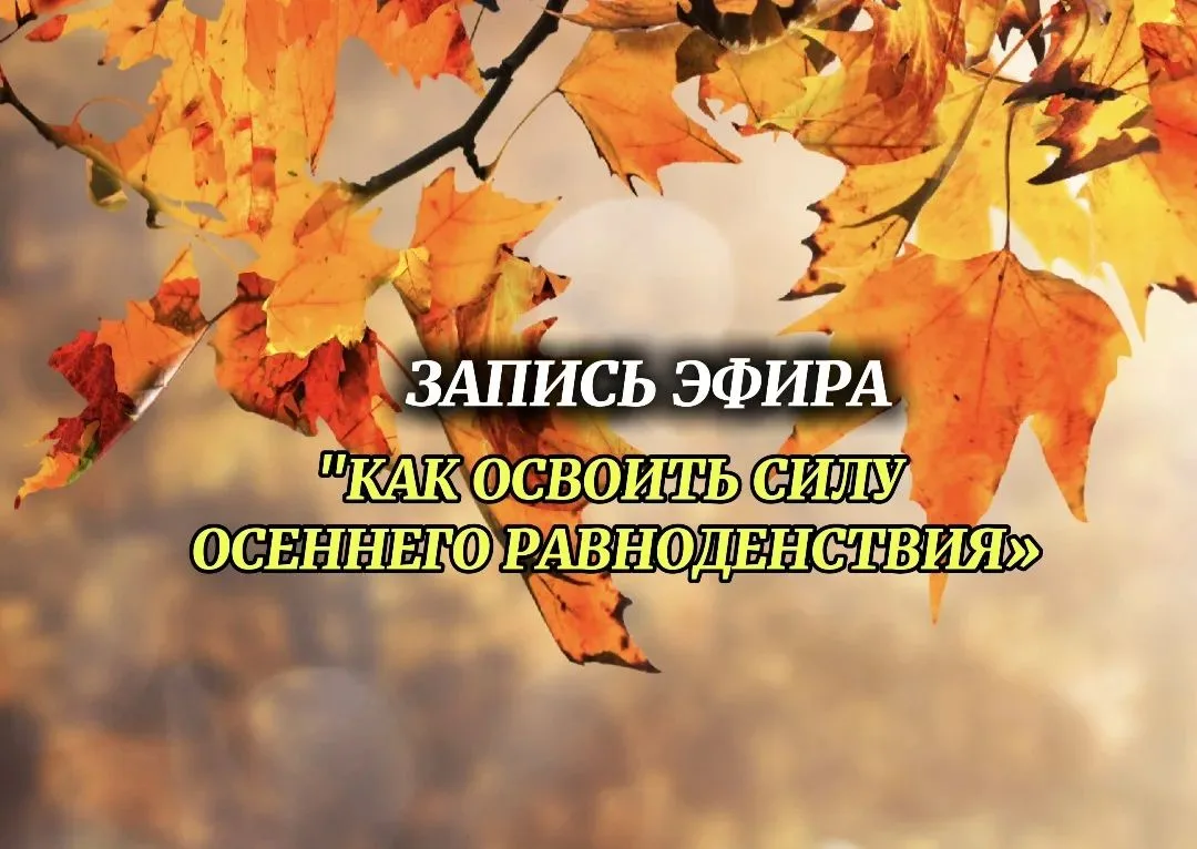 🔹ЗАПИСЬ  ПРЯМОГО ЭФИРА