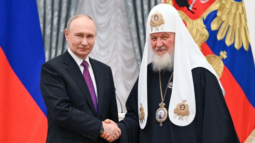 ☦️ Патриарх Кирилл поздравил Владимира Путина с днем рождения