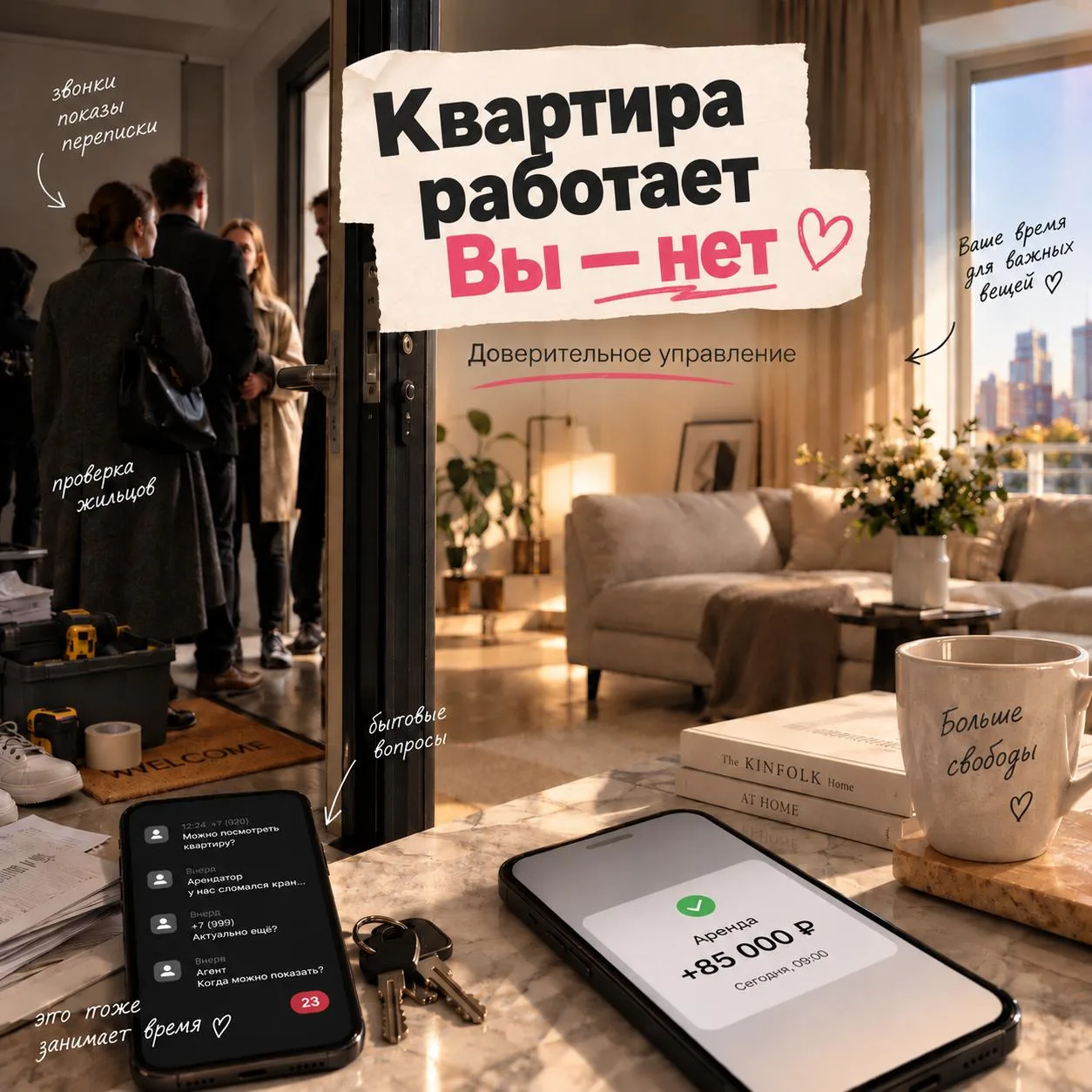 Квартира может приносить больше. А требовать от вас — меньше 🏠