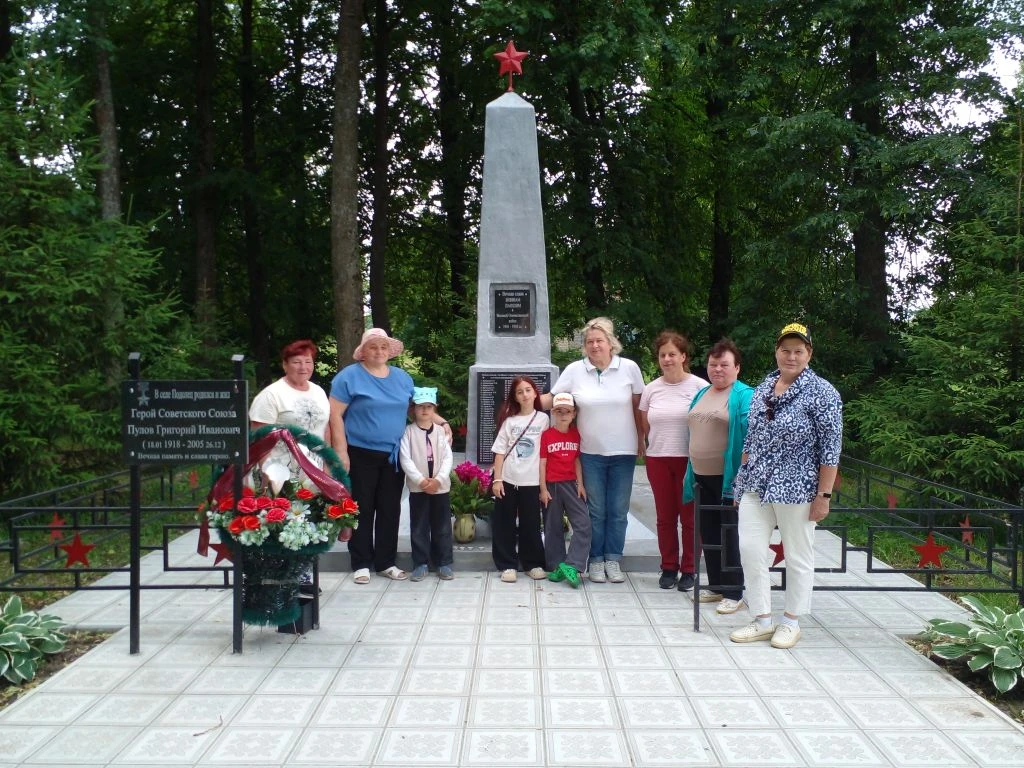 В 85-ю годовщину начала Великой Отечественной войны жители села Подолец почтили память павших героев