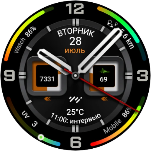 🔥 Новый циферблат в Watch Apps