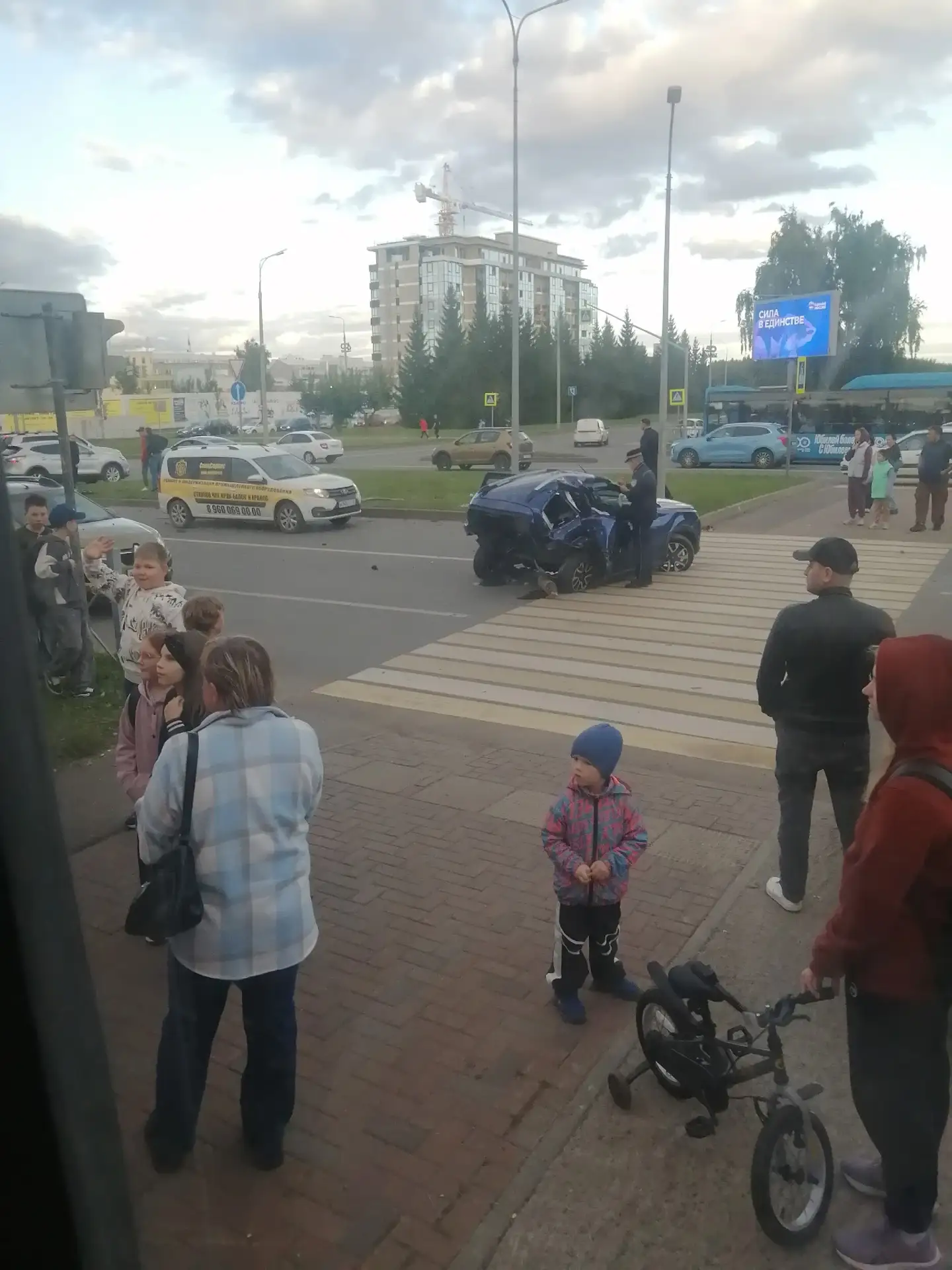 Жёсткая  авария прямо сейчас на Форт Диалог по Московскому😱