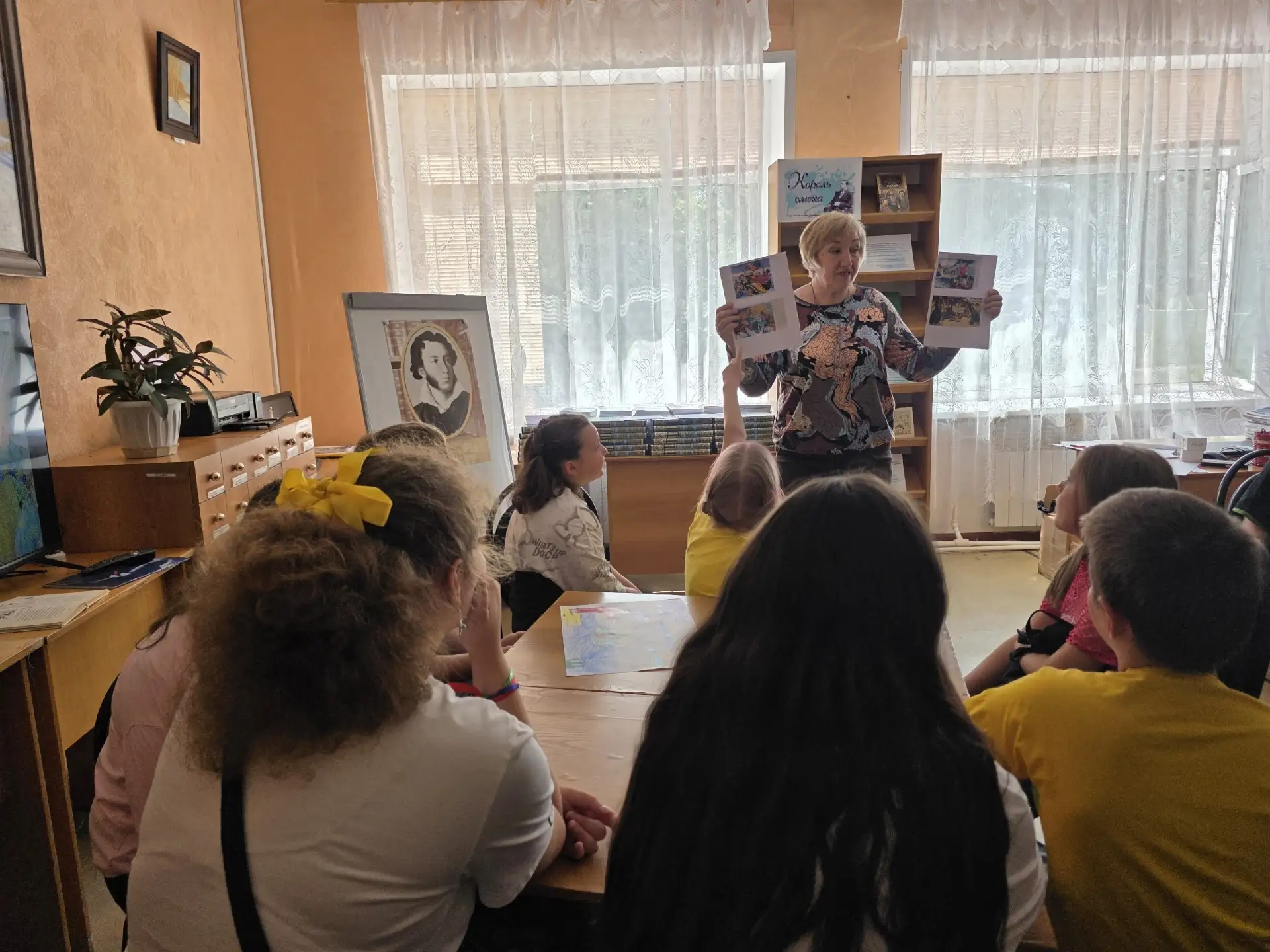 Пушкинский день в лагере "Солнышко" !
📕6 июня из года в год в России отмечают Пушкинский день и Ден