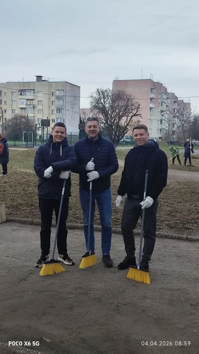 ❗️❗️ТРАДИЦИОННЫЙ ВЕСЕННИЙ СУББОТНИК В ШКОЛЕ❗️❗️Сегодня, 4 апреля 2026 г., на территории школы прошел
