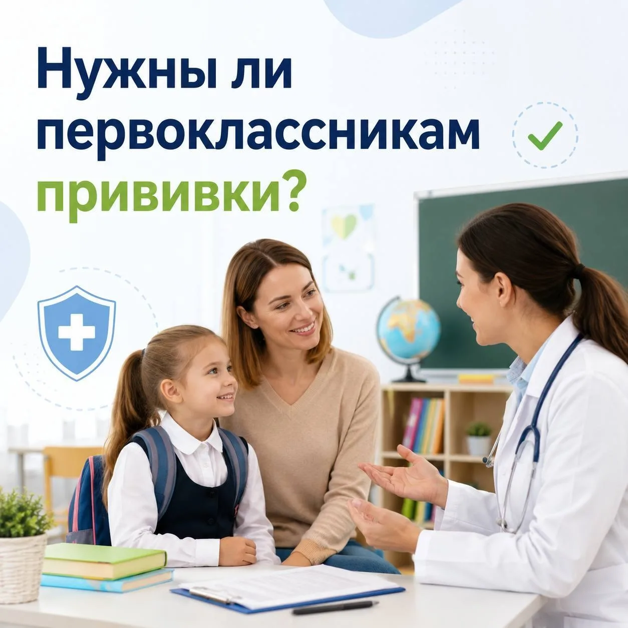 Нужны ли первоклассникам прививки?