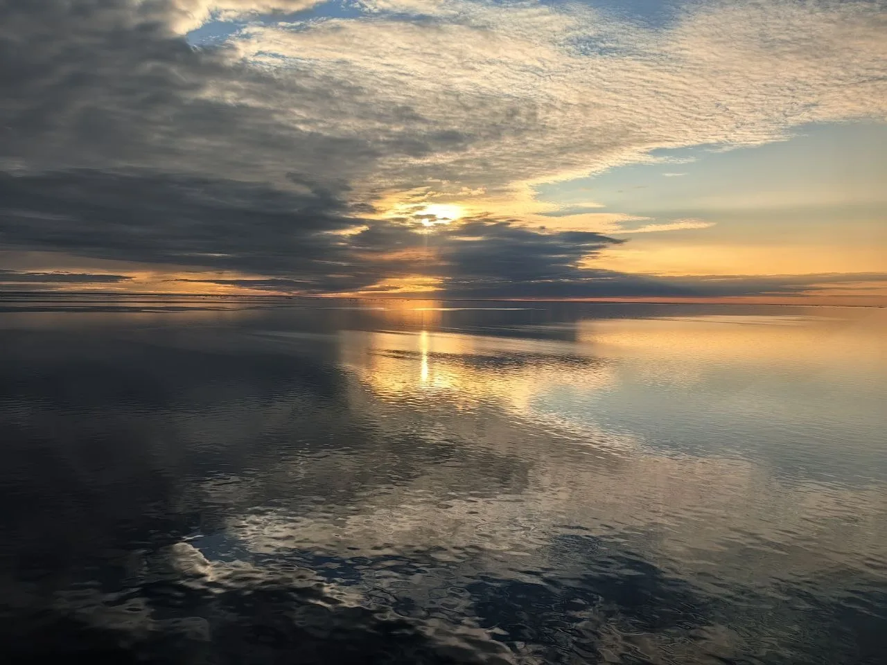 🔥Вечер в Чукотском море