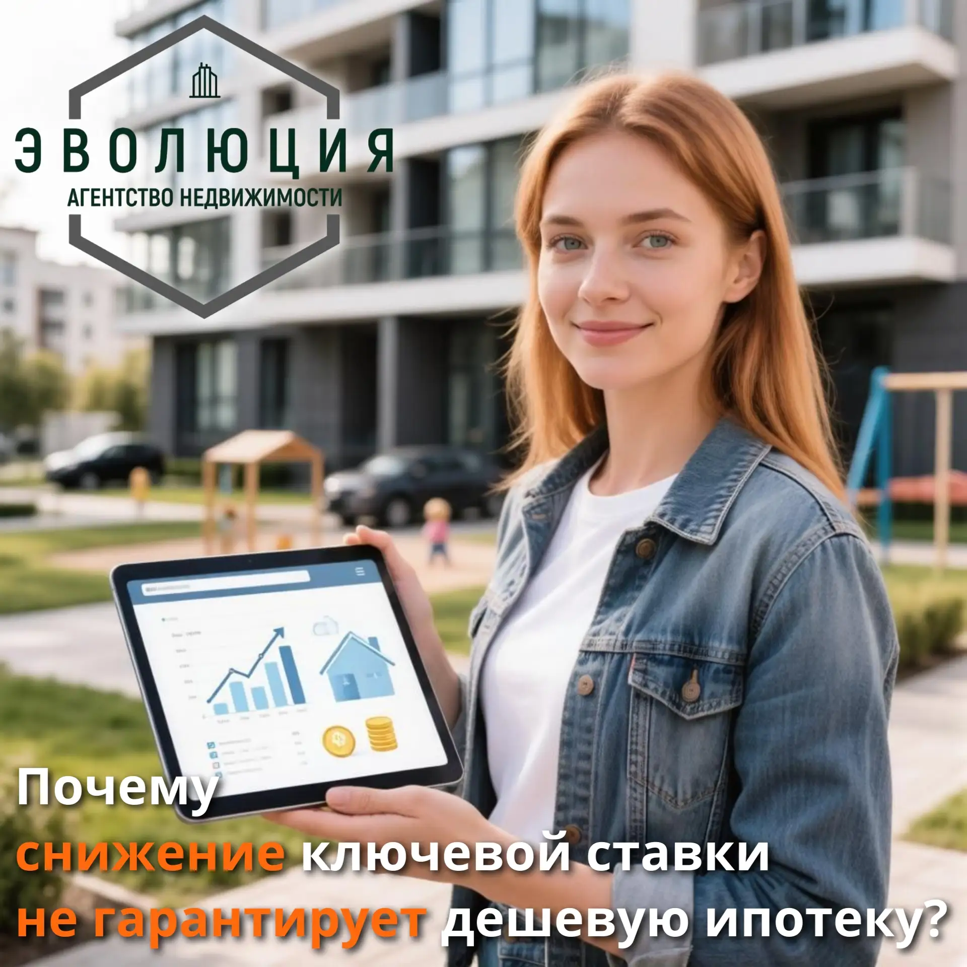 📉 Почему снижение ключевой ставки не гарантирует дешевую ипотеку?