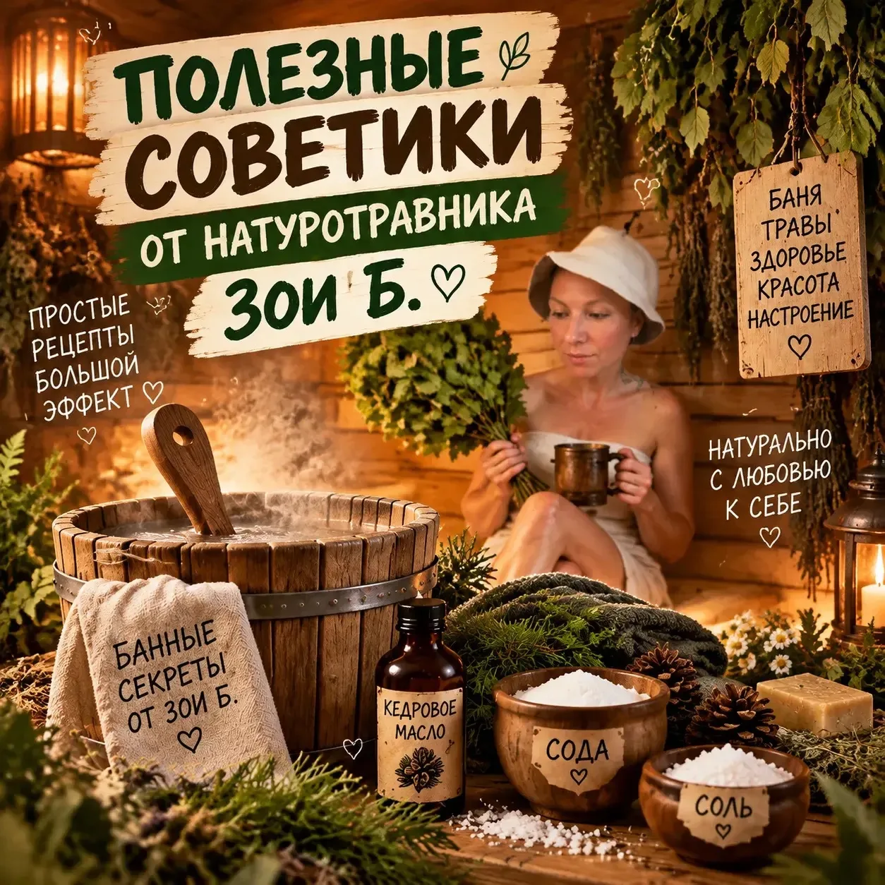 🌿 ПОЛЕЗНЫЕ СОВЕТИКИ ОТ НАТУРОТРАВНИКА ЗОИ Б.