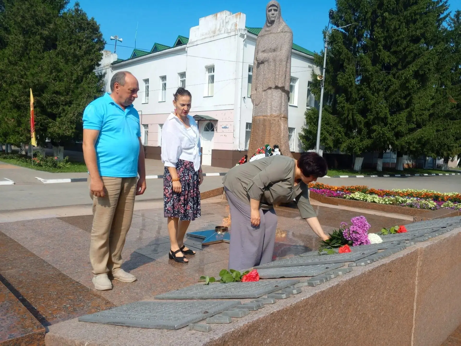 7 августа, в День освобождения Борисовского округа от немецко-фашистской оккупации, сот...