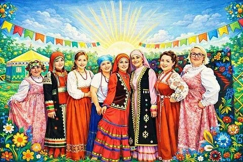 ЦВЕТУЩАЯ РОССИЯ: ГАРМОНИЯ И МНОГООБРАЗИЕ. Год единства народов России.