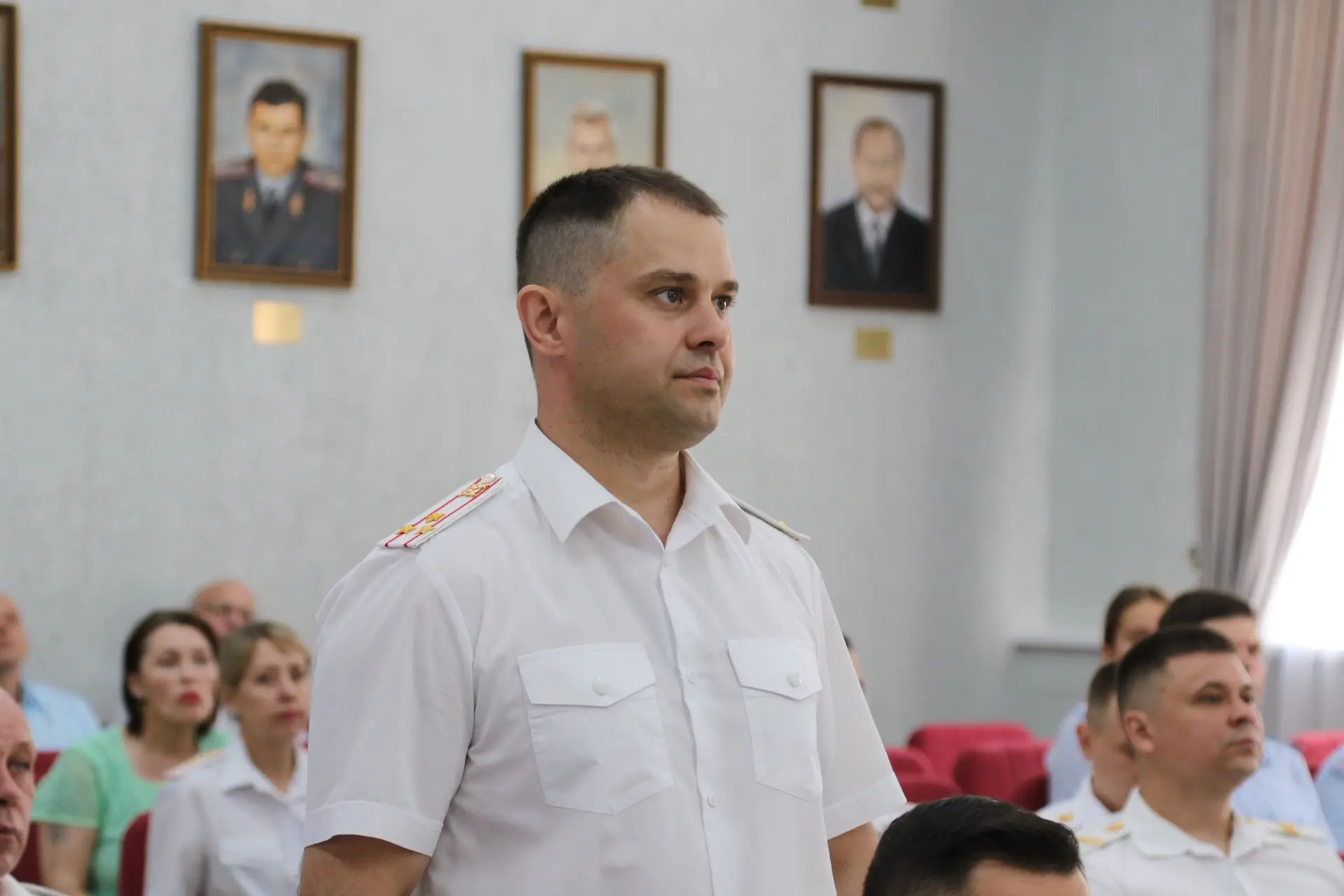 Андрей Сицский представил личному составу новых руководителей

🔹Министр внутренних дел по Республик