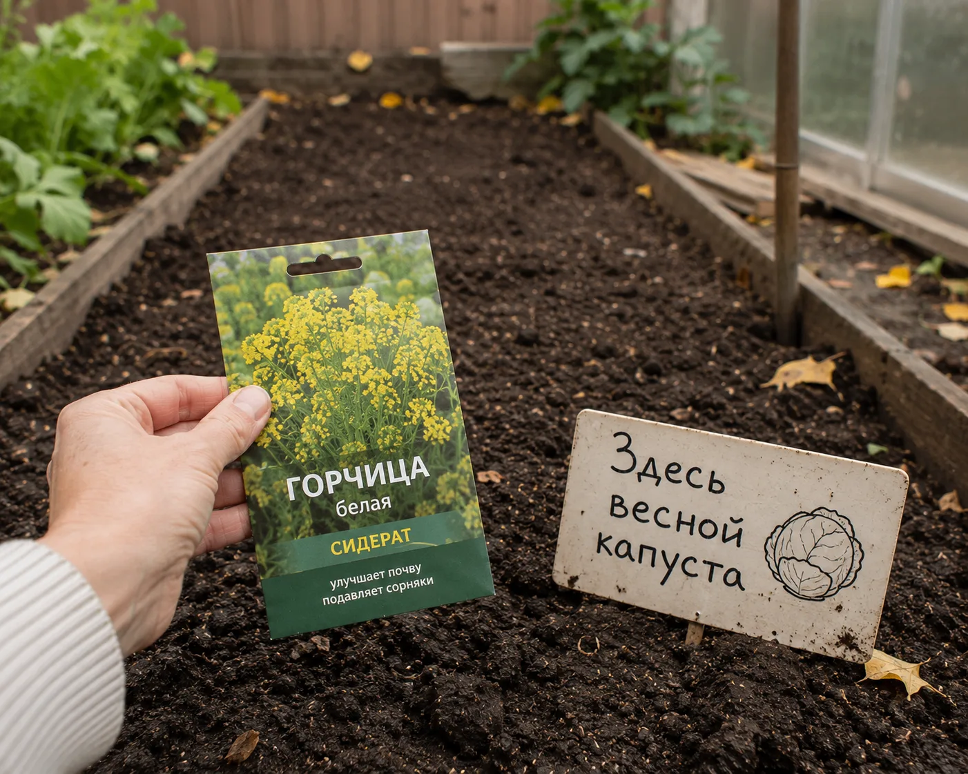 🌱 ГОРЧИЦА ПОСЛЕ КАПУСТЫ: СИДЕРАТ ХОРОШИЙ, А МЕСТО ВЫБРАНО ПЛОХОЕ