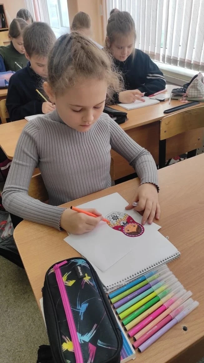 🕊 В рамках трека "Орленок-хранитель исторической памяти" с учащимися 2-х классов проведено занятие, 