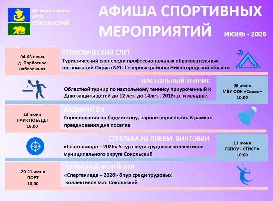 📢 Уважаемые сокольчане!