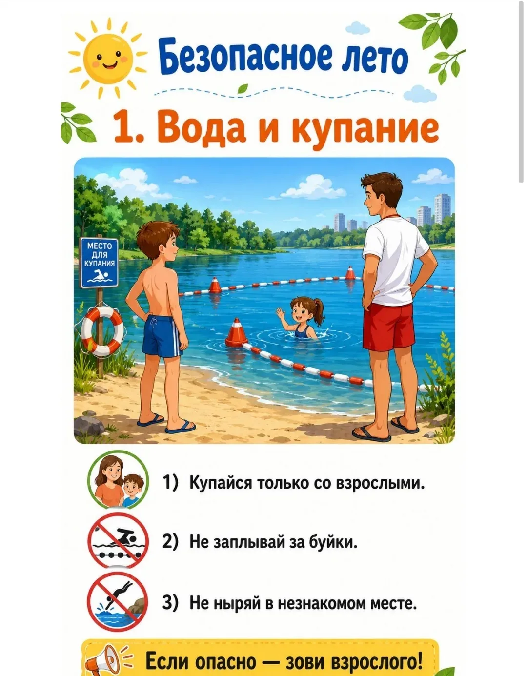 Полезная информация для детей и родителей!!!