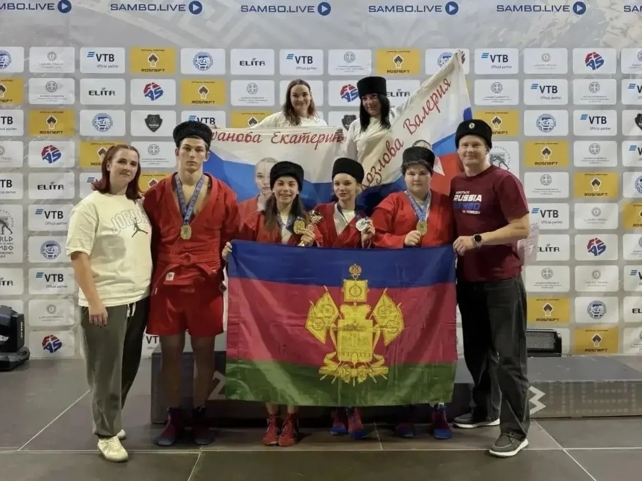 🥋 Кубанские самбисты взяли семь медалей на первенстве мира