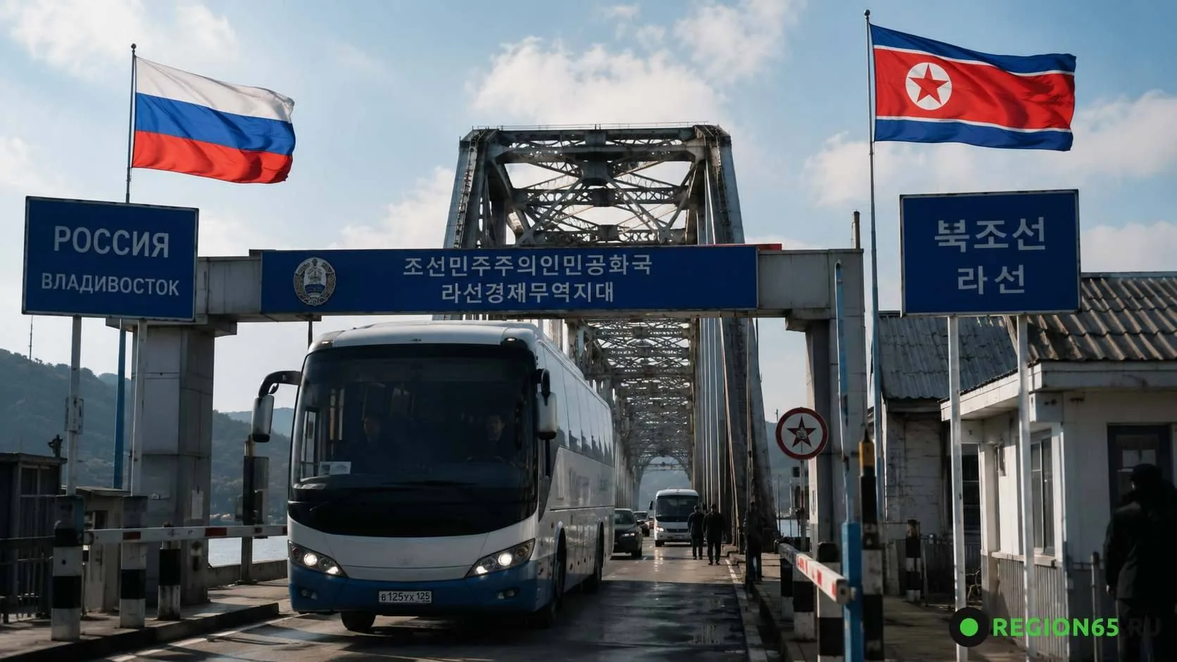 🚌 В КНДР — теперь на автобусе? Россия готовится открыть новый маршрут.
