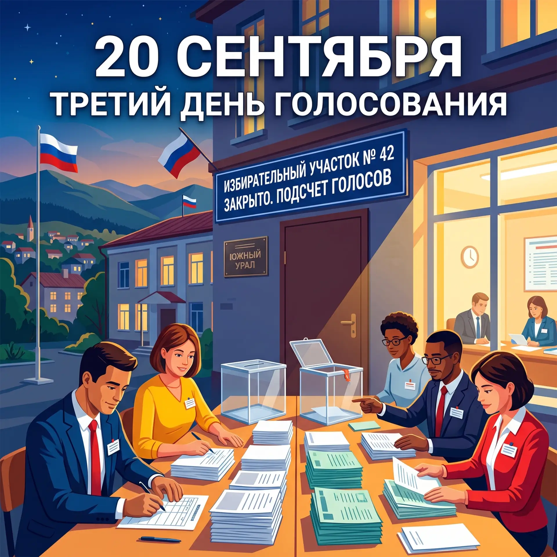 ГОЛОСОВАНИЕ ЗАВЕРШЕНО