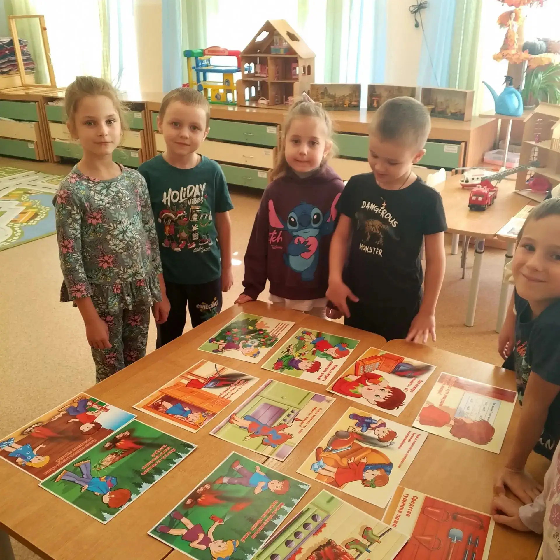 В нашем дошкольном учреждении прошел Всероссийский открытый урок культуры безопасности ...