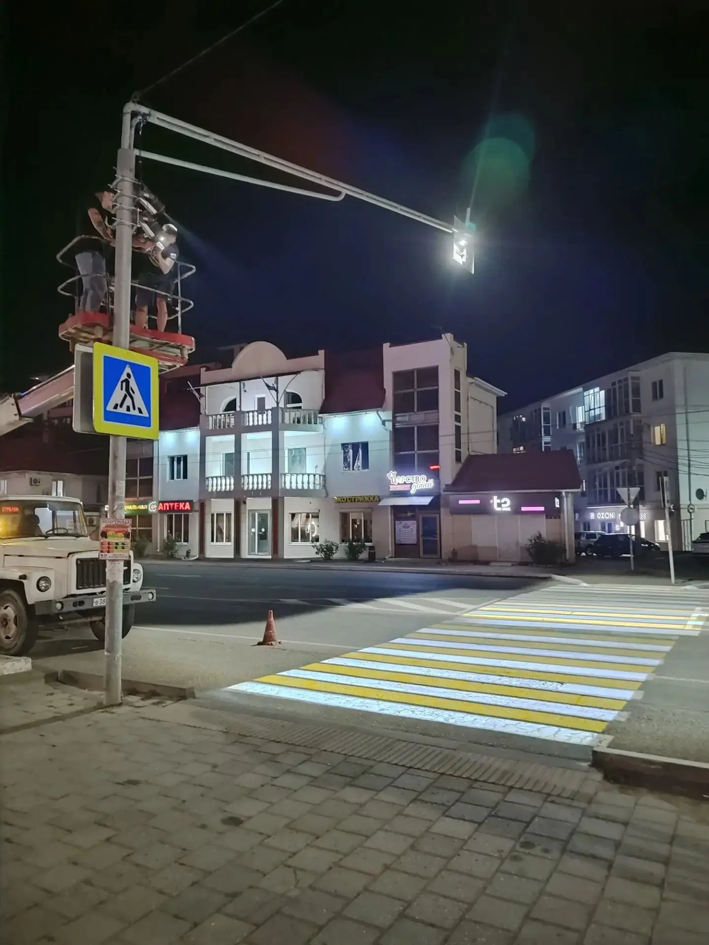 В Абинске запущен пилотный проект, направленный на повышение безопасности дорожного дви...