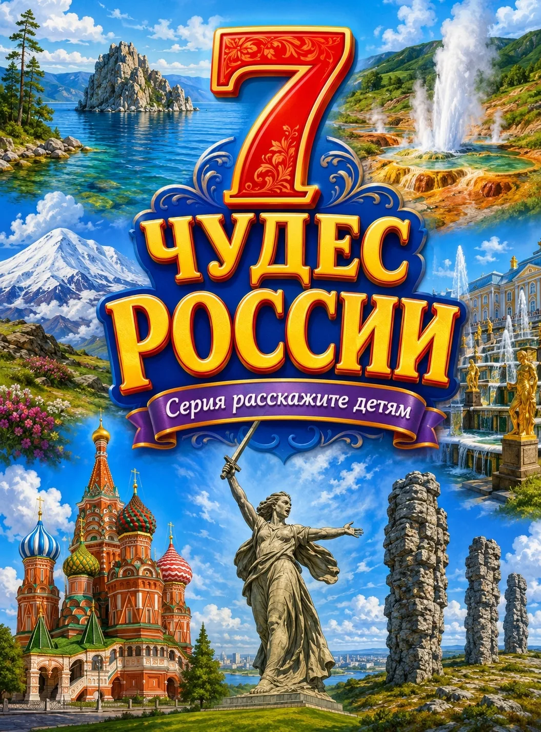 📜 Семь чудес России: Путешествие в мир великолепия и величия 🏔️
Россия — страна, богатая на удивит