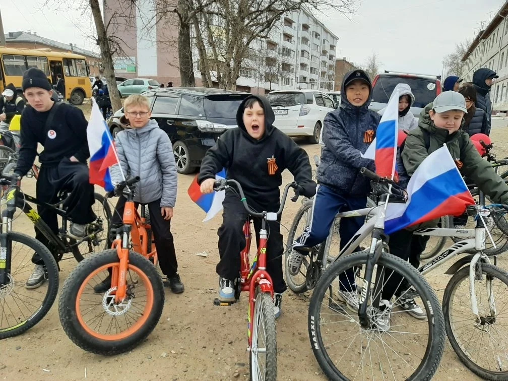 Велопробег в честь Дня Победы  4 мая учащиеся нашей школы в знак памяти и уважения к тем людям, кото