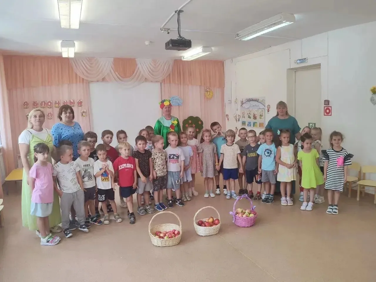🍎Яблочный Спас в нашем детском саду!