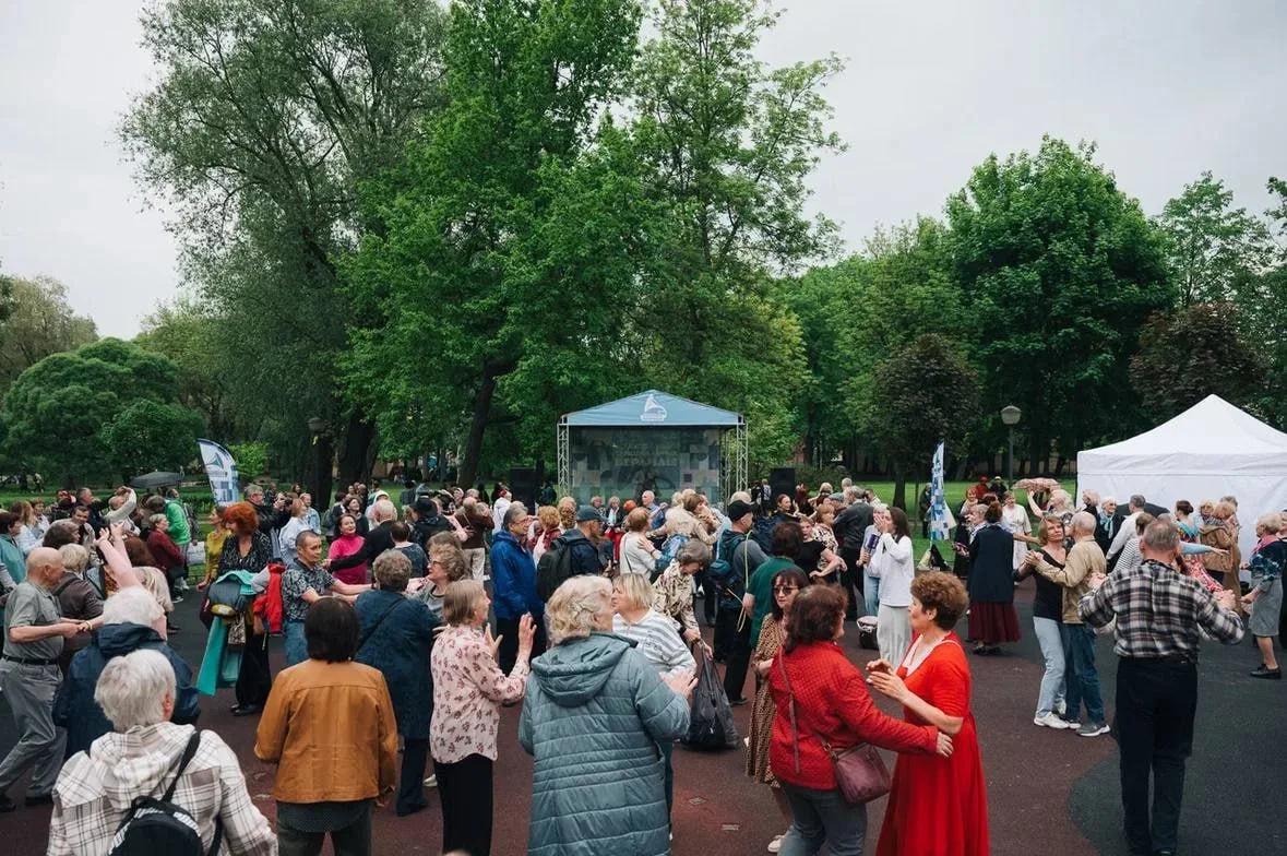 🍀Юсуповский сад станет большой танцплощадкой