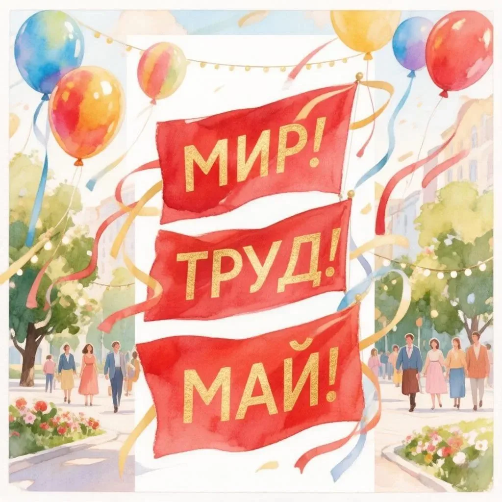 🎈С Первомаем, дорогие жители Республики Коми!  Пусть каждый день приносит приятные и яркие эмоции, а