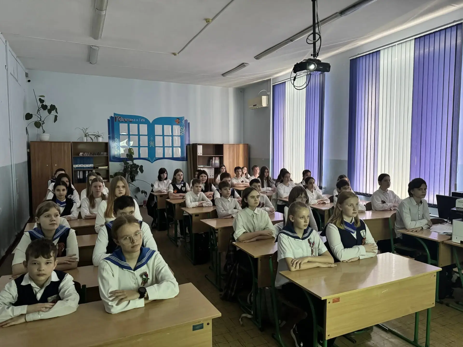 🔥В преддверии 81-й годовщины Великой Победы ✨ ученики 6Б и 6В классов нашей школы  стали участниками
