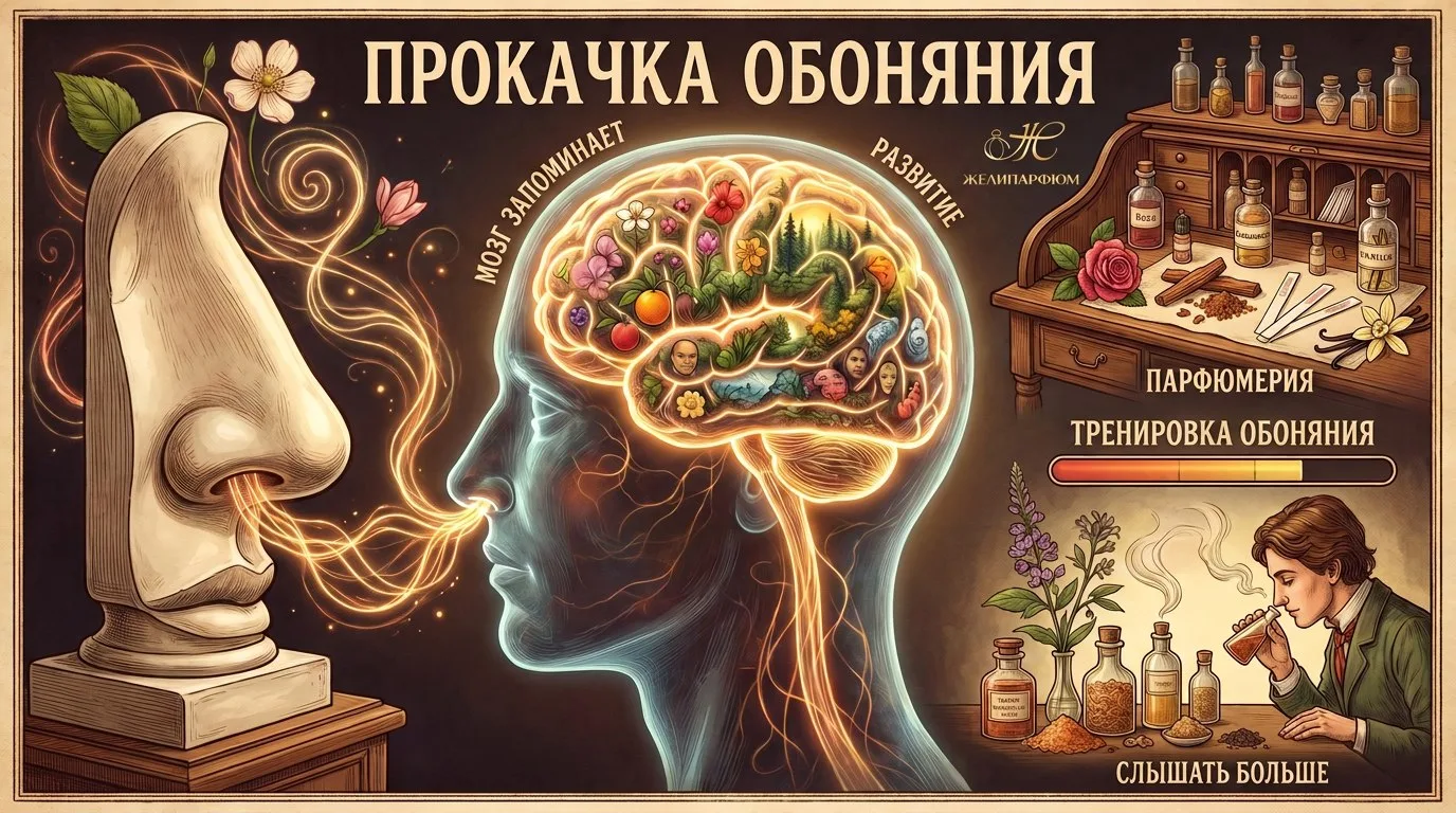 👃 Обоняние — это "мышца". 
Да, её можно накачать! 
И вот как это работает.

Привет, мои дорогие пар