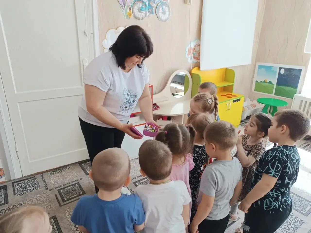 Во 2 младшей группе "Ромашка", прошло итоговое занятие за год.