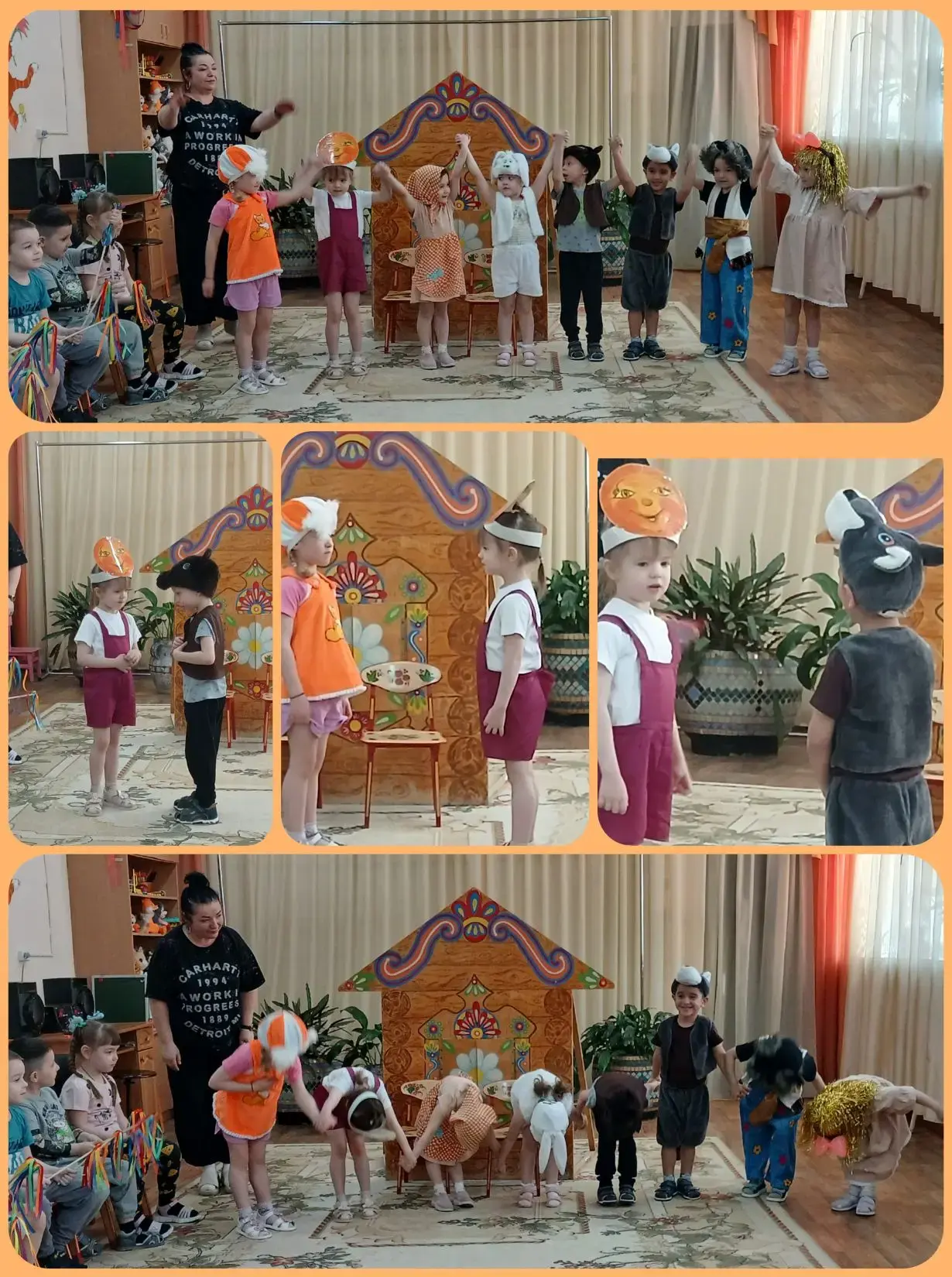😍 Волшебство сказки: малыши показывают спектакль в нашем ДОУ! 
⁣
Сегодня в нашем детском саду случи