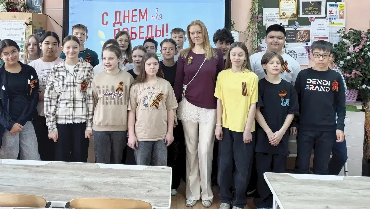 🇷🇺 В преддверии Дня Победы наша школа жила одной общей памятью.  Чтобы сохранить связь поколений, в 