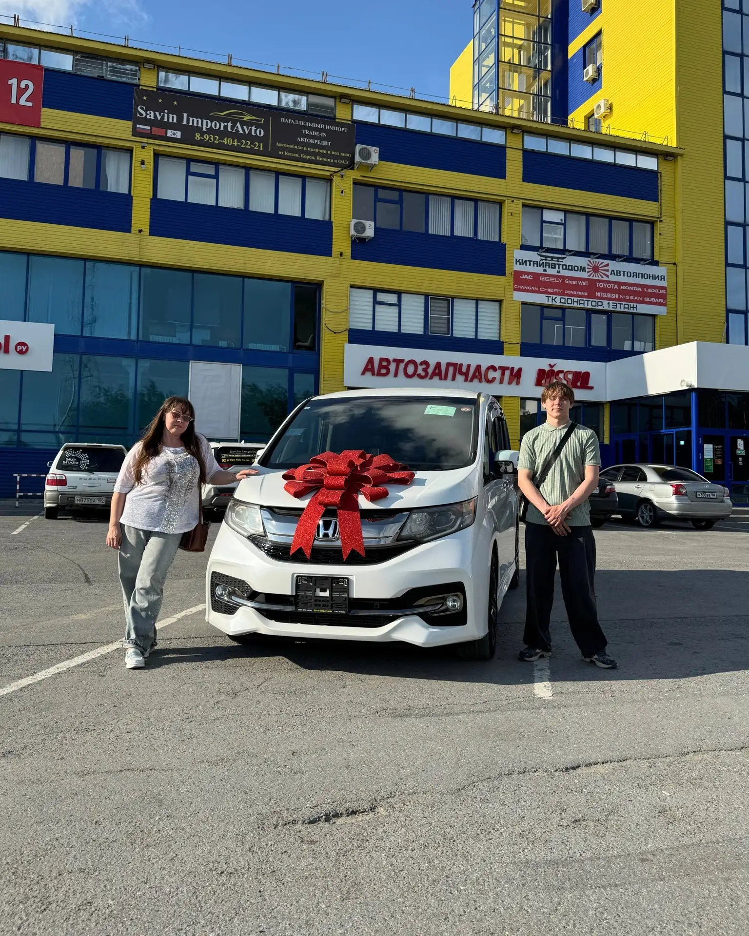 Выдали долгожданный надежный семейный минивен Honda StepWGN Spada для семьи из Нижневартовска 🔥 

П