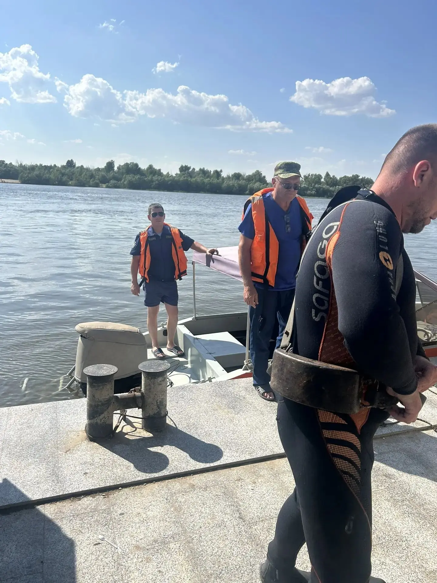 Купальный сезон для спасателей службы спасения на воде ГКУ "Волгоспас", является напряженным периодо