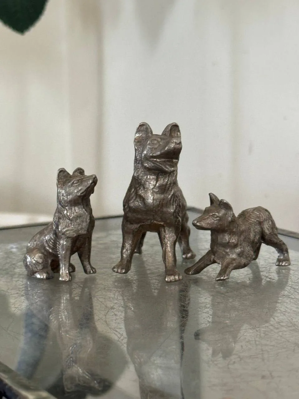 Собака, фигура статуэтка, металл. 🐕