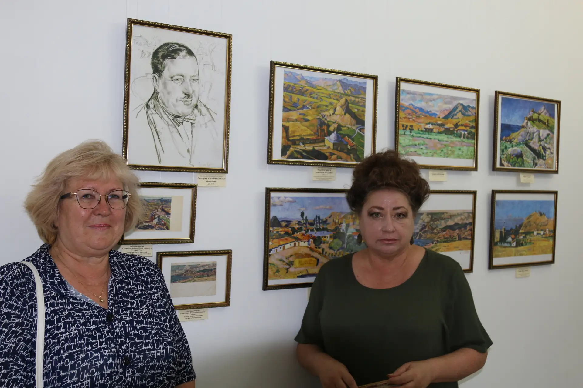 Машков рисует Судак