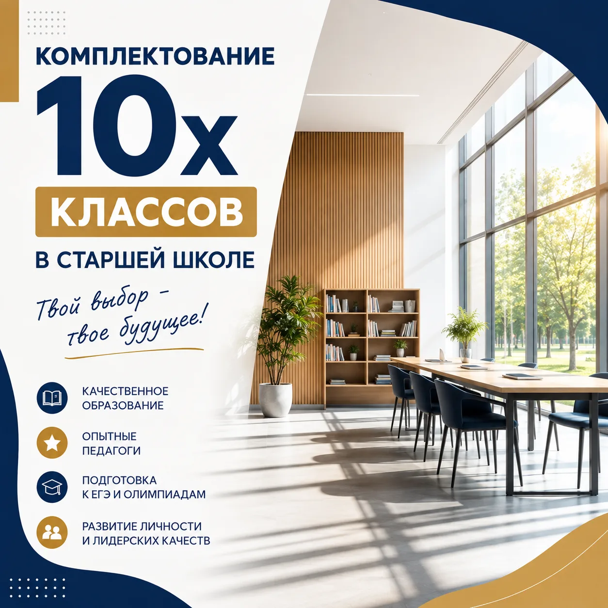🎓 10-е классы сформированы!