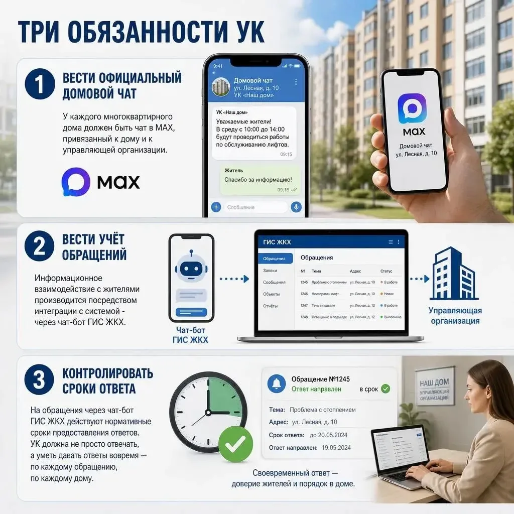 Три обязанности УК