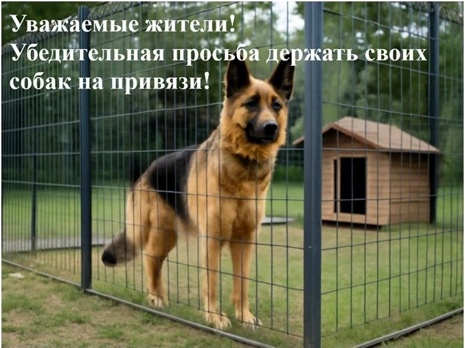 Уважаемые жители! Убедительная просьба держать своих собак на привязи!

В администрацию Сенного сель