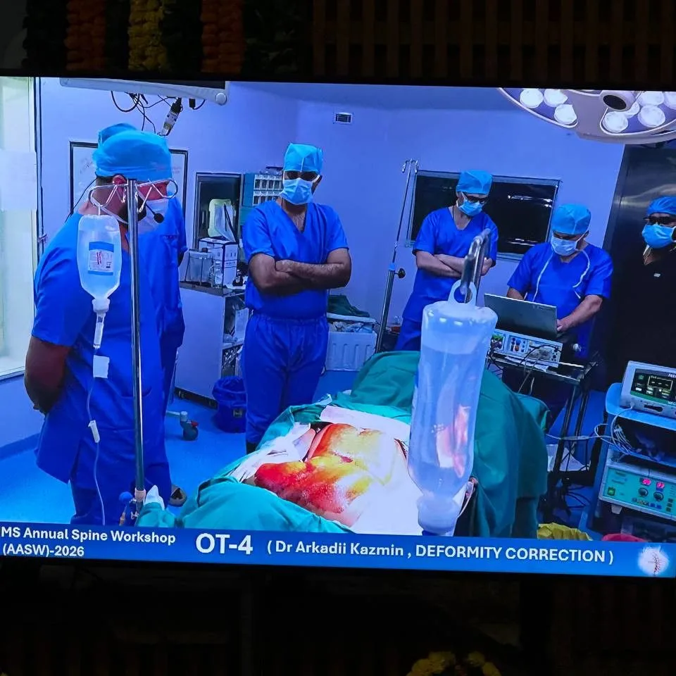 🧑‍⚕ НМИЦ Приорова — на передовой мировой вертебрологии: итоги участия в AASW-2026 в Индии
